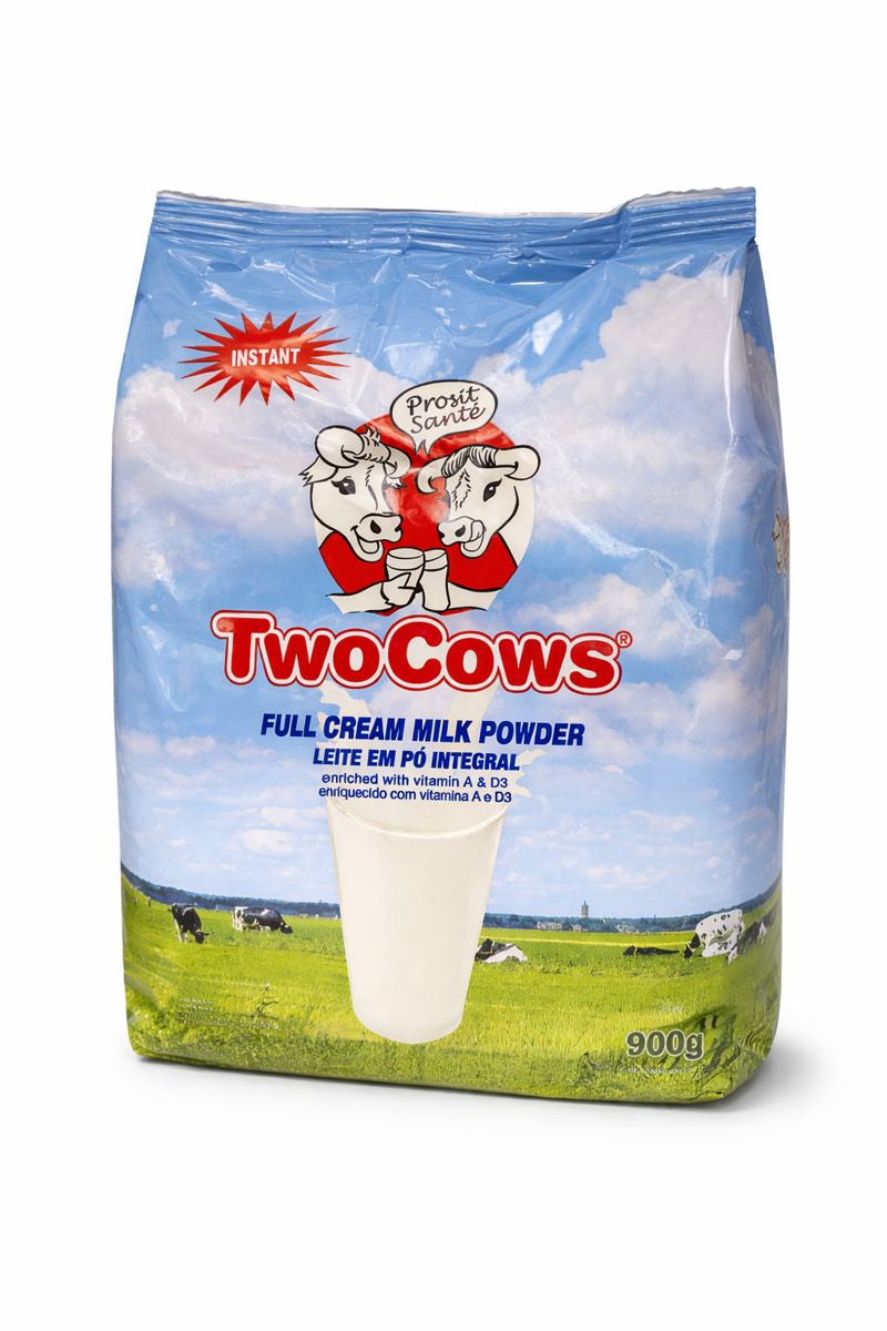Two Cows Full Cream Milk Powder satchet-900g