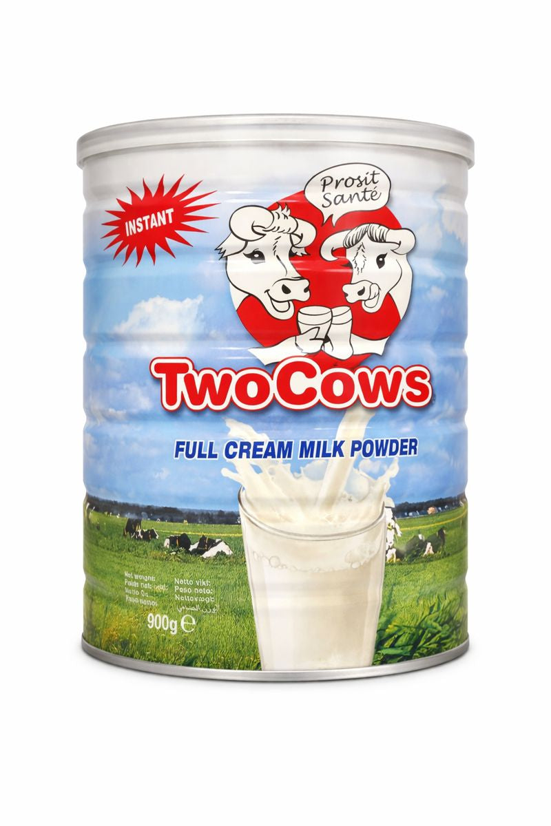 Two Cows Full Cream Milk Powder – Instant (900g)